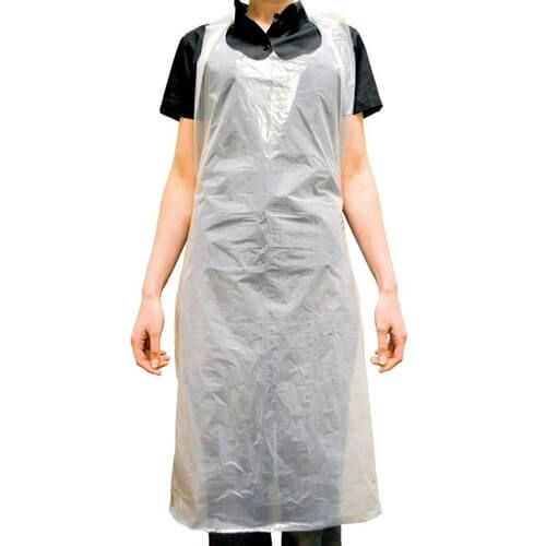 [MD09408-WROLL] Disposable Aprons on a Roll x 200 - White