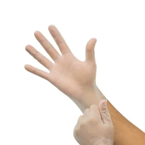 [MD09432-L] Vinyl Powder Free Gloves x 100 - Large