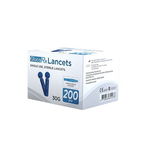 [MD09473] GlucoRx Lancets x 200 (Lancing Device included)