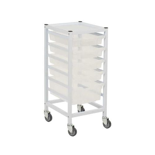 [MD09618-TN] Single Column Trolley Set 17 - Translucent