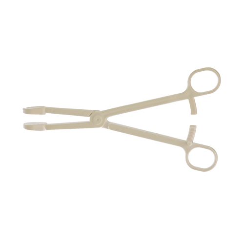 [MD09639] Plastic Sponge Holder Forceps 24cm Long x 25