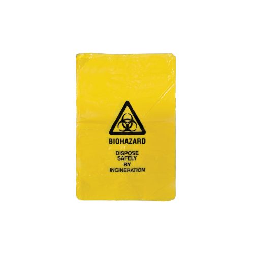 [MD09641] Medium Clinical Waste Bags - 20cm x 35cm x 100
