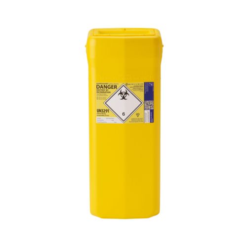 [MD09679] SHARPSGUARD 32L Theatre Sharps Bin - Yellow(DD540YLR)