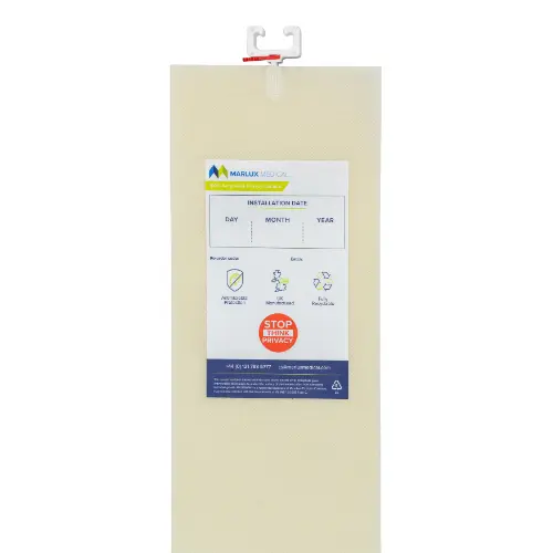 [MD09846-FF-L] Marlux Antibacterial Curtains - Fast Fit - Bali Sand - 7.2m