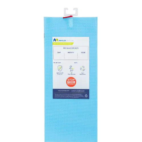 [MD09849-FF-S] Marlux Antibacterial Curtains - Fast Fit - PB- 1.8m FPB18A