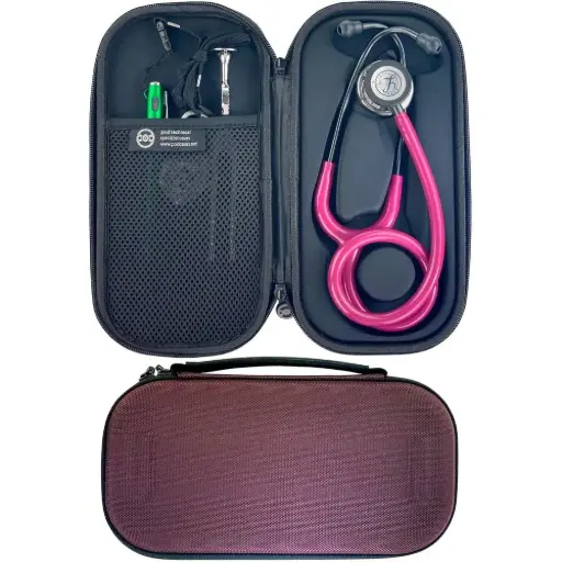 [MD09956-BU] Littmann Classic Steth Case Technical Classicpod Micro Burgundy