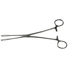 [MD500300/30] Rocialle Rampley Sponge Holding Forceps - 18cm x 30