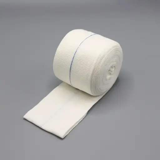 [MD600005-21] Emfast Bandage Blue Line (Large) - 7.5cm x 1m x 12