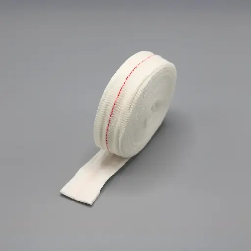 [MD600008-23] Emfast Bandage Red Line (Small) - 3.5cm x 10m x 6