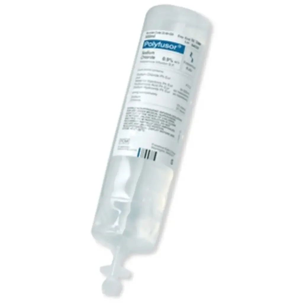 Polyfusor Sodium Chloride 0.9% I.V. Solution 500ml x 1 | MidMeds Limited