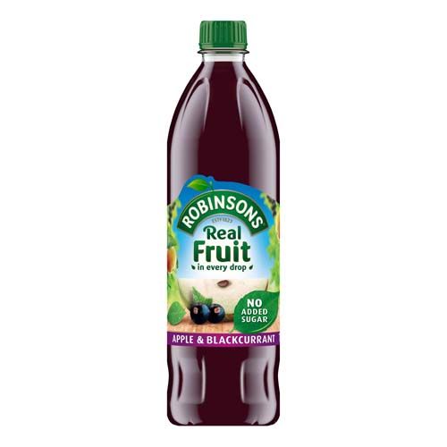 [SP00221] Robinsons Cordial Juice Blackcurrants with Green Apple 1 L