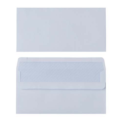 [SP00234] Plain White Wallet Envelope DL SS 80gsm x1000