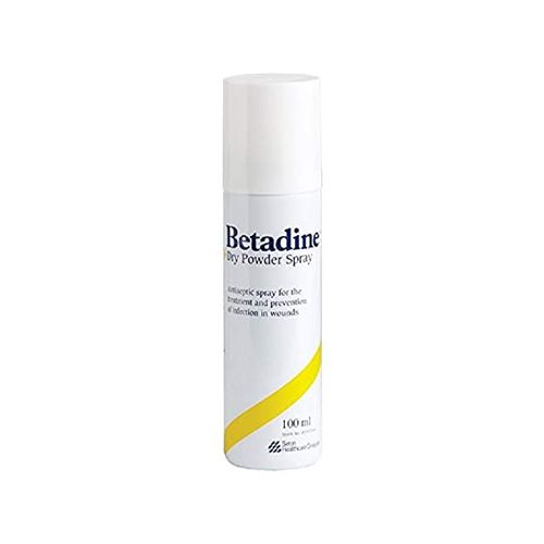 [MD03339] *TU* Betadine Dry Powder Antiseptic Spray 100ml