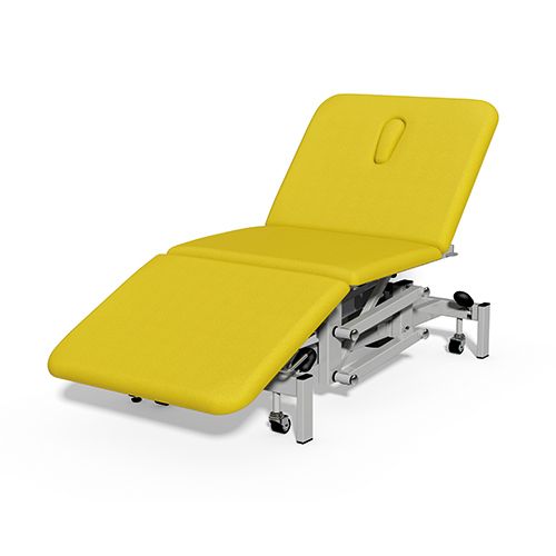[MD04633-MARI] Plinth Medical 3 Section Bariatric Couch - Marigold