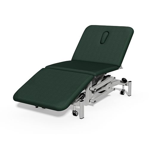 [MD04633-RAIN] Plinth Medical 3 Section Bariatric Couch - Rainforest