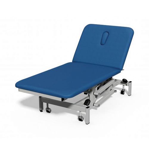 [MD04640-LUPIN] Plinth Medical 2 Section Bariatric Couch - Lupin