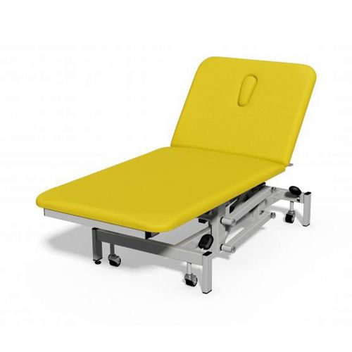 [MD04640-MARI] Plinth Medical 2 Section Bariatric Couch - Marigold