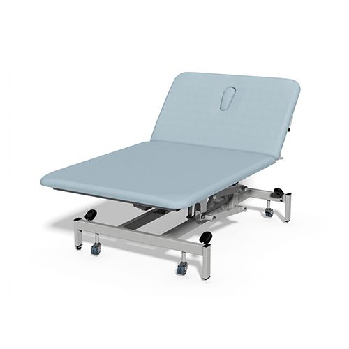 [MD04680-COOL] Plinth Wide Neurology Couch - Electric - Cool Blue