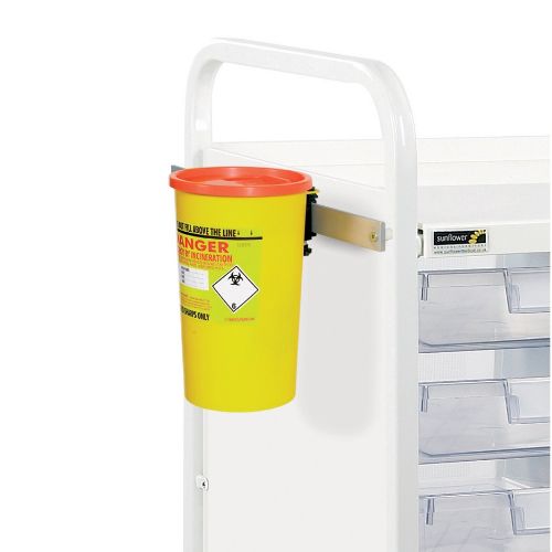 [MD04718] Vista Trolley - Daniels Sharps Box Holder
