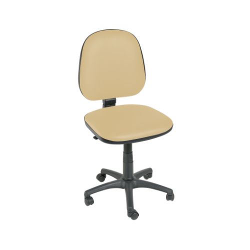 [MD04727-PARCHMENT] Gas Lift Chair - Beige