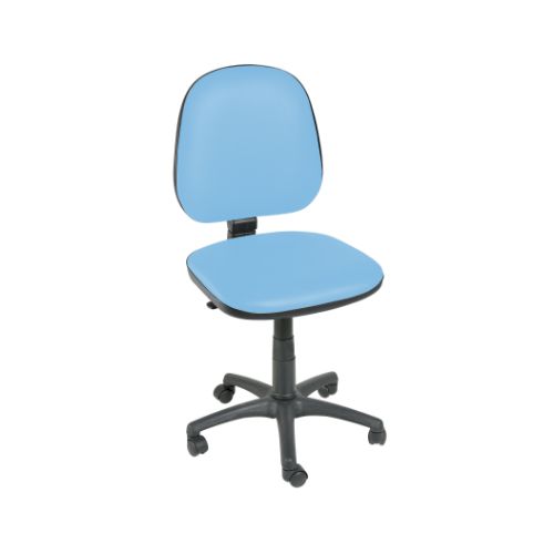 [MD04727-SKY] Gas Lift Chair - Sky Blue