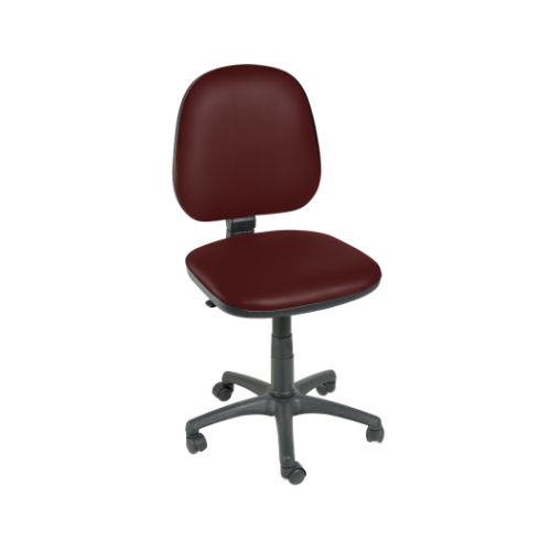 [MD04727-WINE] Gas Lift Chair - Red Wine