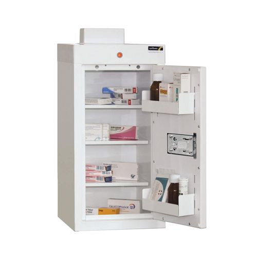 [MD04761-1] Medicine Cabinet 3 Shelves & 2 Door Trays - 54 Litres