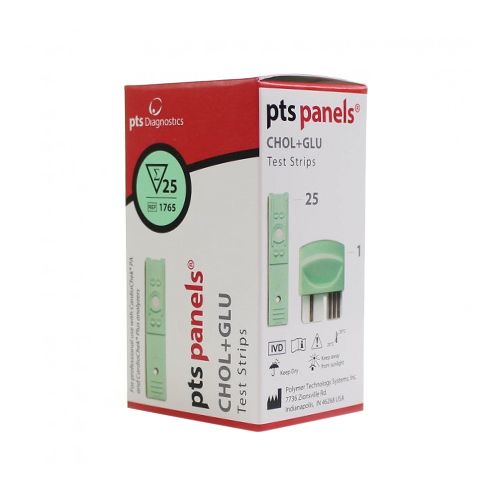 [MD05443] Cholesterol + Glucose Test Strips x 25