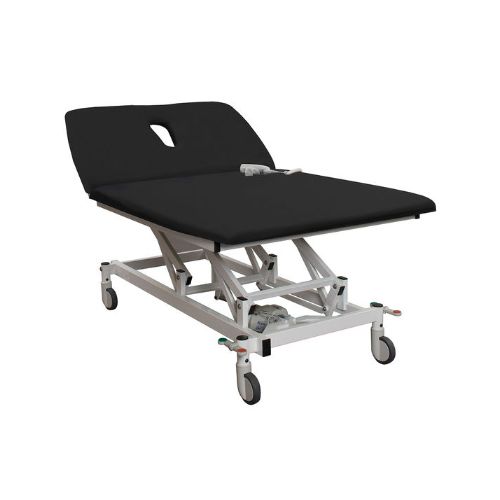 [MD07022-BK] Doherty 2 Section Bariatric Plinth - Black