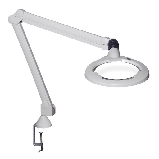[MD08406] Luxo Circus LED Illuminated Magnifier - 3.5d Lens - White