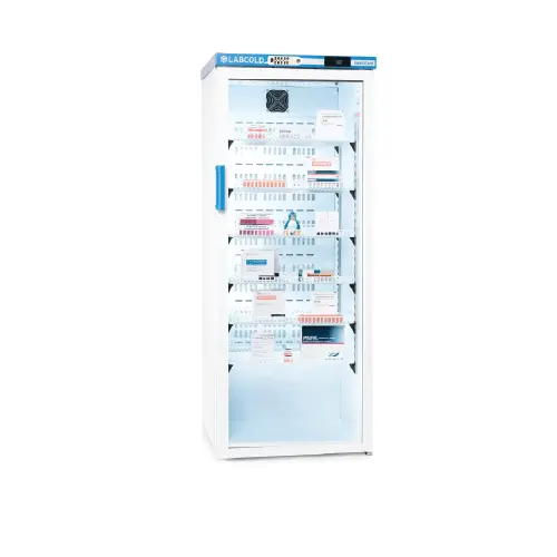 [MD09266] Labcold RLDG1019DIGLOCK Pharmacy Refrigerator Glass Door - 340L
