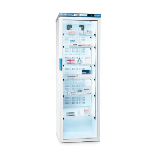 [MD09269] Labcold RLDG1519DIGLOCK Pharmacy Refrigerator Glass Door 440L