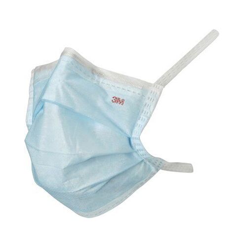 [MD09281] 3m Fluid Resistant Face Mask Tie on x 100