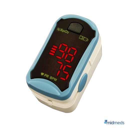 [MD09288] C19 Finger Tip Pulse Oximeter Adult/Child