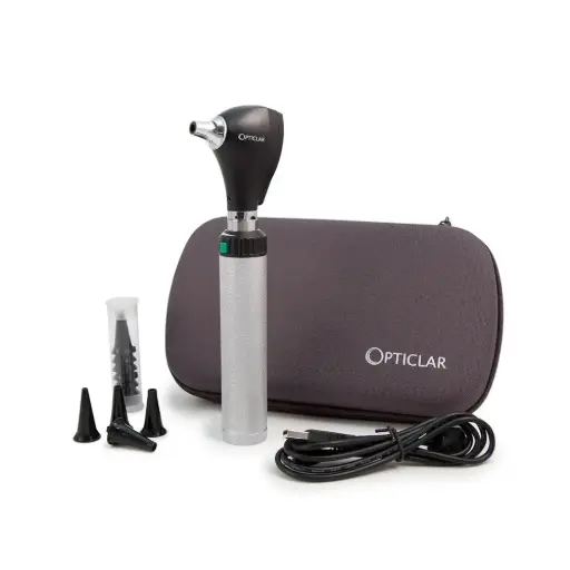 [MD10119] S1 Practice Otoscope Set - Rechargeable USB Handle