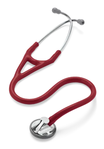 [MD01966] 3M™ Littmann® Master Cardiology™ Stethoscope, Burgundy Tube, 69 cm, 2163 