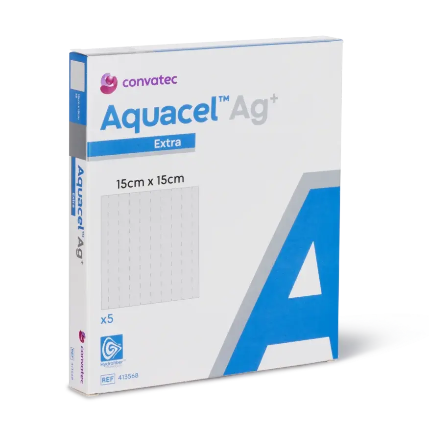 AQUACEL Ag+ Ribbon 2 x 45cm x 5 | MidMeds Limited