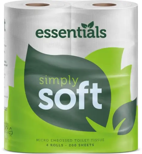 [MD10180] Northwood Essentials Simply Soft Toilet Roll x48