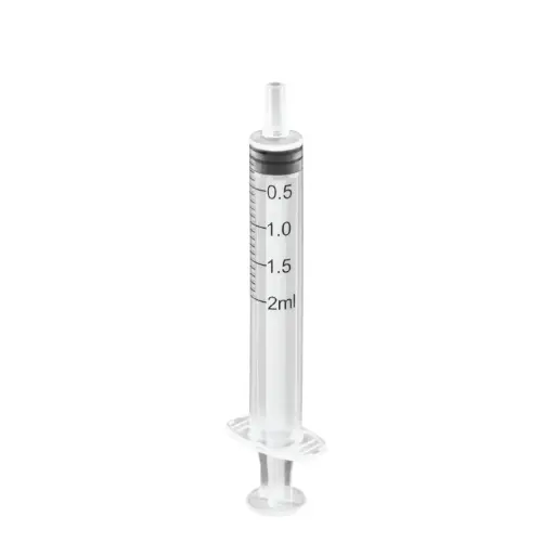 [MD10202] Unifine Syringes 2mL Luer Slip Central Tip  x100