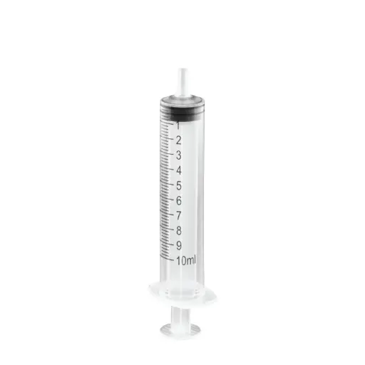 [MD10205] Unifine Syringes 10mL Luer Slip Central Tip x100