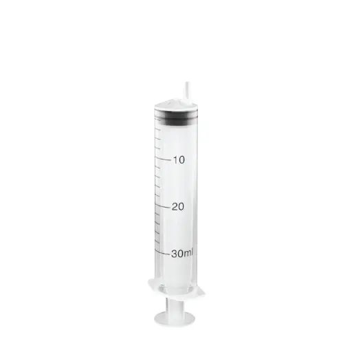 [MD10207] Unifine Syringes 30mL Luer Slip Side Tip x100