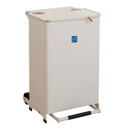 [MD10194] Kendal Waste Bin 50 Litre (Solid Body)(White Lid)