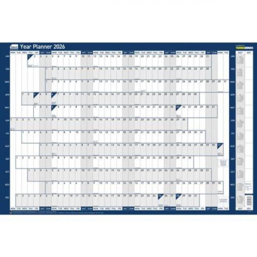 [SP00353] Sasco Unmounted Year Planner 2026 x 1