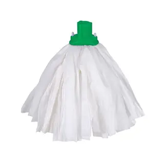 [MD10257] Disposable Mop Head - Green x 10