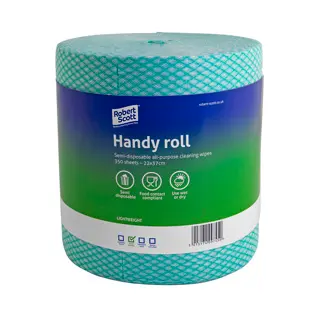 [MD10275] Handy Wipes On A Roll Green x 350 