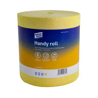 [MD10277] Handy Wipes On A Roll Yellow x 350 