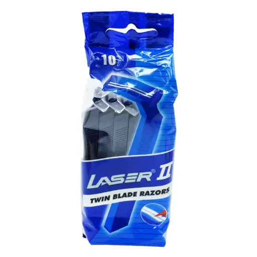 [SP00451] Razors Laser Original x10 (Twin Blade)
