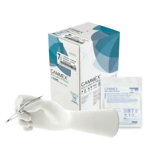 [MD10348-7] Gammex Non-Latex PI Micro Sterile Gloves x 50 pairs, 7.0 