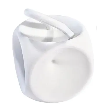 [MD10359-4] Cube Pessary NO4 Silicone - 40mm Without Drain 