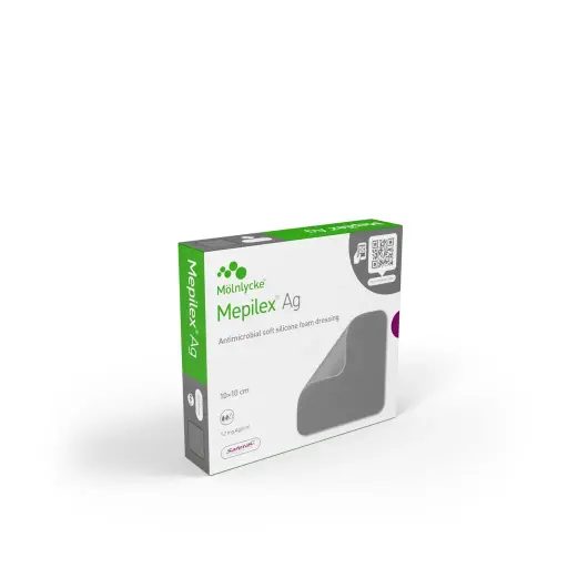 [MD10411] Mepilex Ag 10 x 10cm x 5